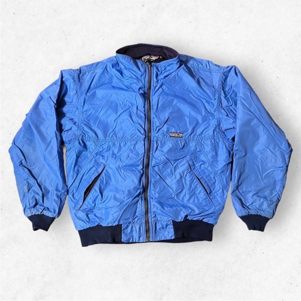 Vintage blue Patagonia zippered jacket